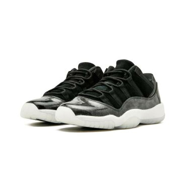 ナイキ ジョーダン JORDAN エア 黒 ブラック 銀色 シルバー BG“BARON” 【 AIR BLACK SILVER JORDAN 11 RETRO LOW WHITEMETALLIC 】 キッズ ベビー マタニティ