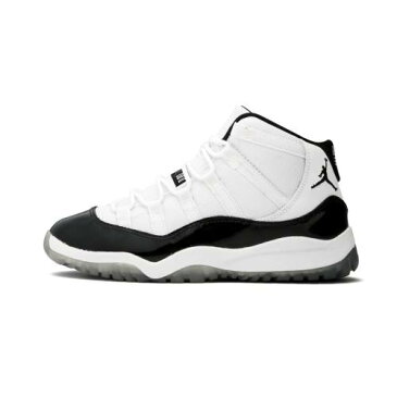 ナイキ ジョーダン JORDAN 白 ホワイト コンコルド コンコード “CONCORD” 【 WHITE JORDAN 11 RETRO PS BLACKDARK CONCORD 】 キッズ ベビー マタニティ