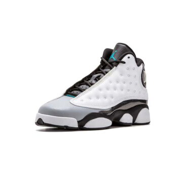 ナイキ ジョーダン JORDAN エア サーティーン 白 ホワイト BG“BARONS” 【 AIR 13 WHITE JORDAN RETRO TRPCL TEALBLCKWLF GRY 】 キッズ ベビー マタニティ