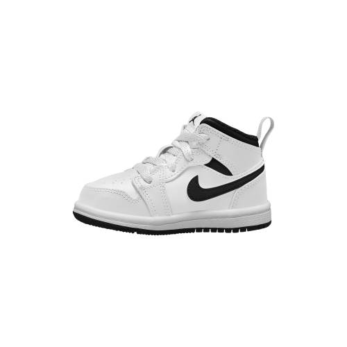ナイキ ジョーダン ミッド エアジョーダン "WHITE" ジュニア キッズ JORDAN AIR 1 MID TD DQ8425 132 / ベビー マタニティ スニーカー