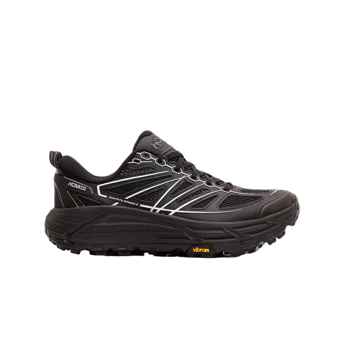 スピード 黒色 ブラック チャコール スニーカー メンズ HOKA X XLIM MAFATE SPEED 2 TS BLACK CHARCOAL / BLACK CHARCOAL