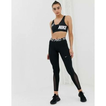 プロ トレーニング レギンス タイツ 黒 ブラック インナー 下着 ナイトウエア レディース 下 レッグ スパッツ 【 BLACK NIKE PRO TRAINING LEGGINGS IN 】