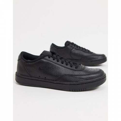 ナイキ NIKE カウント ビンテージ ヴィンテージ スニーカー スニーカー 黒色 ブラック 【 VINTAGE NIKE COURT TRAINERS IN BLACK 】