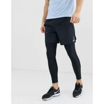 ショーツ ハーフパンツ 黒 ブラック スポーツ アウトドア フィットネス トレーニング メンズ パンツ 【 BLACK NIKE RUNNING CHALLENGER 7 INCH SHORTS IN 】