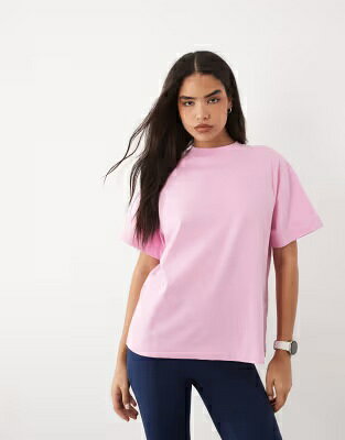 ブランド名4505性別Women(レディース)商品名4505 Icon heavyweight cotton oversized T-shirt with quick dry finish in washed bubblegumカラーWashed/Bubblegum