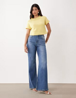 エイソス ニット Tシャツ レディース ASOS DESIGN ASOS DESIGN KNIT BOAT NECK T-SHIRT IN BUTTERMILK / レディースファッション トップス jordan23-45363693 スニケス サンプル画像3