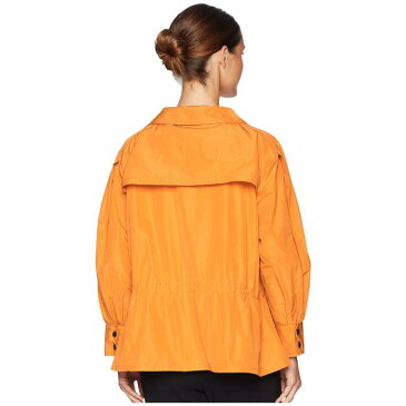 JIL SANDER NAVY 紺 ネイビー スリーブ 橙 オレンジ 【 NAVY SLEEVE ORANGE JIL SANDER LONG FAILE BLOUSON 】