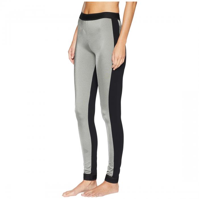 NO KA'OI レギンス タイツ 銀色 シルバー 黒 ブラック KA'OI 【 SILVER BLACK NO MAHINA KALA LEGGINGS MULTICOLOR 】 インナー 下着 ナイトウエア レディース 下 レッグ スパッツ レギンス