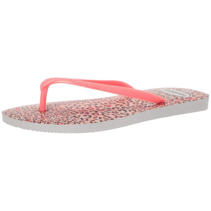 HAVAIANAS スリム 白 ホワイト 【 SLIM WHITE HAVAIANAS ANIMALS FLIP FLOPS CORAL NEW 】