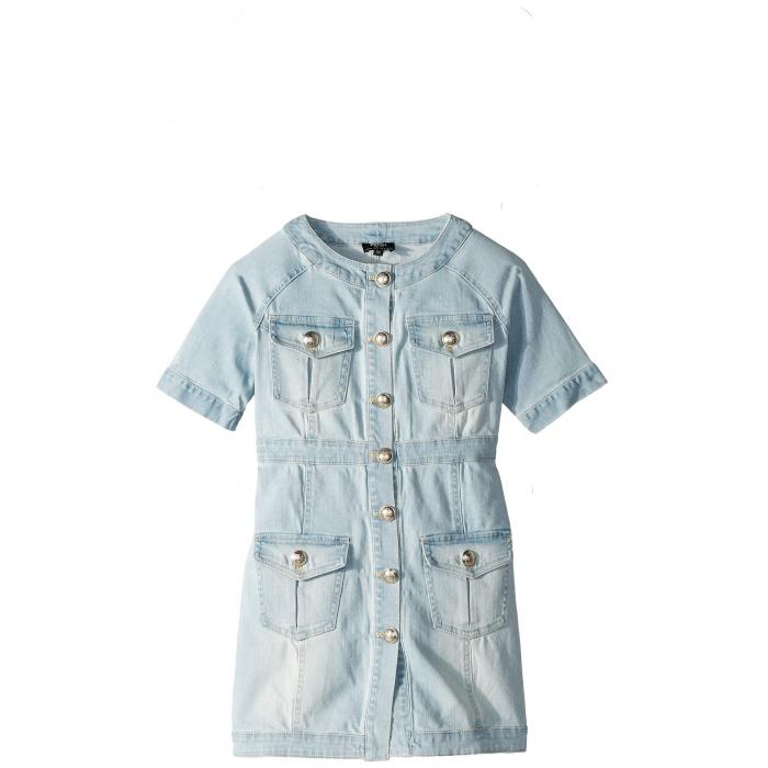 BARDOT JUNIOR デニム ドレス 【 MILA DENIM DRESS BIG KIDS MARISOL BLUE 】 キッズ ベビー マタニティ 送料無料