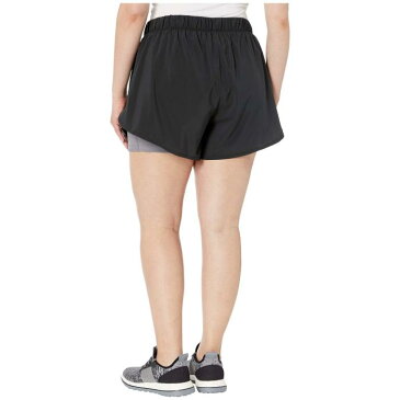 ナイキ NIKE ウーブン ショーツ ハーフパンツ レディースファッション ボトムス パンツ レディース 【 Flex 2-in-1 Woven Shorts (sizes 1x-3x) 】 Black/gunsmoke/white