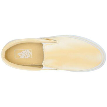 バンズ VANS バンズ クラシック 金色 ゴールド 白 ホワイト SLIPON™ スニーカー 【 VANS WHITE CLASSIC PEARL SUEDE GOLD TRUE 】