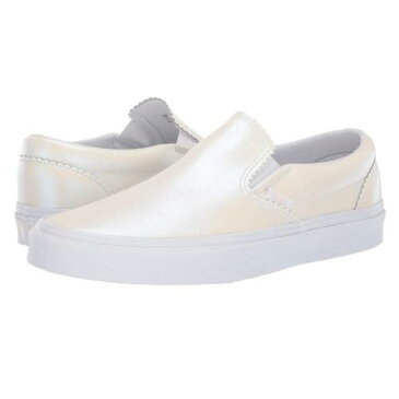 バンズ VANS バンズ クラシック 白 ホワイト SLIPON™ スニーカー 【 VANS WHITE CLASSIC PEARL SUEDE TRUE 】