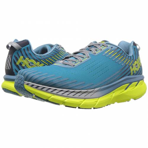 ホカ オネオネ HOKA ONE ONE 青 ブルー スニーカー 【 BLUE HOKA ONE CLIFTON 5 CARRIBEAN SEA STORM 】 メンズ スニーカー