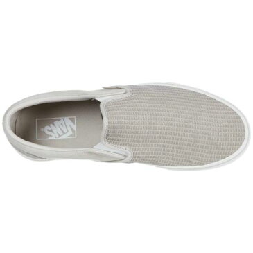 バンズ VANS バンズ クラシック 白 ホワイト SLIPON™ スニーカー 【 VANS WHITE CLASSIC MULTI WOVEN RAINY DAY SNOW 】