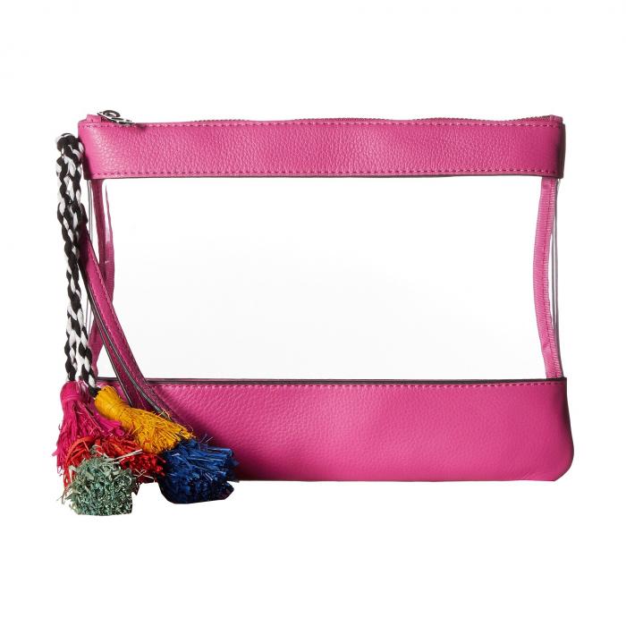 VINCE CAMUTO 【 THORE POUCH PHLOX PINK CLEAR 】 バッグ 送料無料