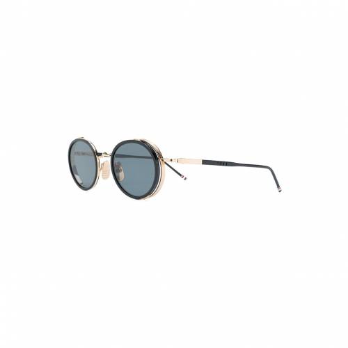 THOM BROWNE EYEWEAR ラウンドフレーム サングラス メンズ 【 THOM BROWNE EYEWEAR 】