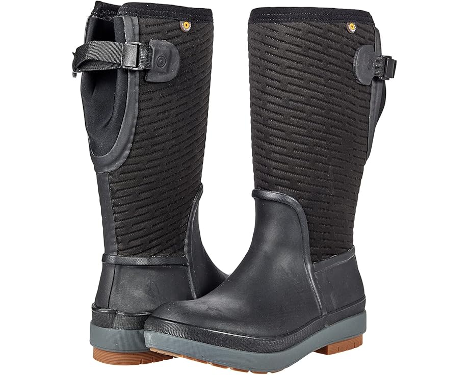 ボグス 黒色 ブラック レディース 【 BOGS CRANDALL II TALL ADJUSTABLE CALF / BLACK 】 ブーツ