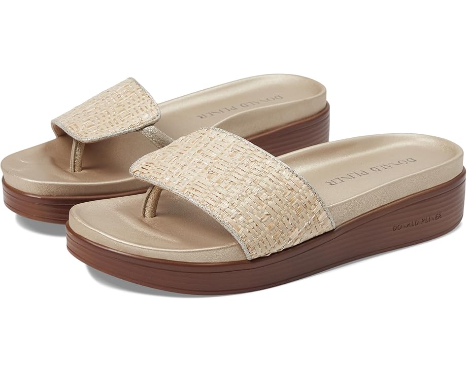 ナチュラル レディース 【 DONALD PLINER FIFI / NATURAL 】 サンダル
