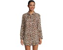 トミーバハマ ヒョウ柄 レオパード 黒色 ブラック レディース 【 TOMMY BAHAMA LEOPARD BOYFRIEND SHIRT / BLACK 】 レディースファッション 水着(4)