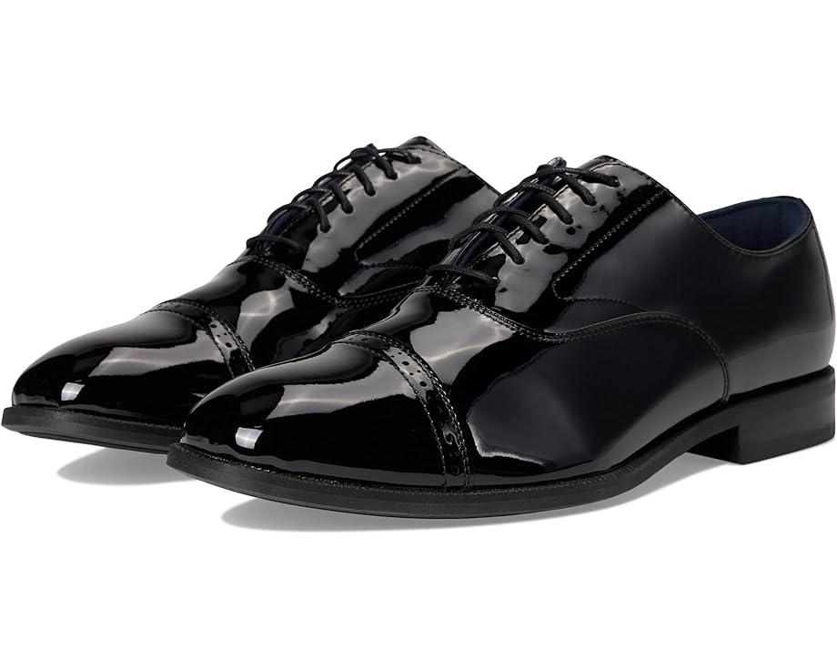 ステイシーアダムス アダムス キャップ キャップ 帽子 黒色 ブラック パテント メンズ 【 STACY ADAMS CONCORDE II CAP TOE LACE-UP / BLACK PATENT 】