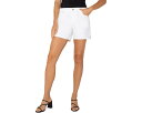 デニム ショーツ ハーフパンツ 白色 ホワイト ロサンゼルス ブーツ レディース 【 LIVERPOOL LOS ANGELES VICKIE DENIM SHORTS 5IN INSEAM / BRIGHT WHITE 】