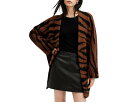 【★Fashion THE SALE★7/12午前10時迄】オールセインツ カーディガン 茶色 ブラウン レディース 【 ALLSAINTS ZOE TIGER...