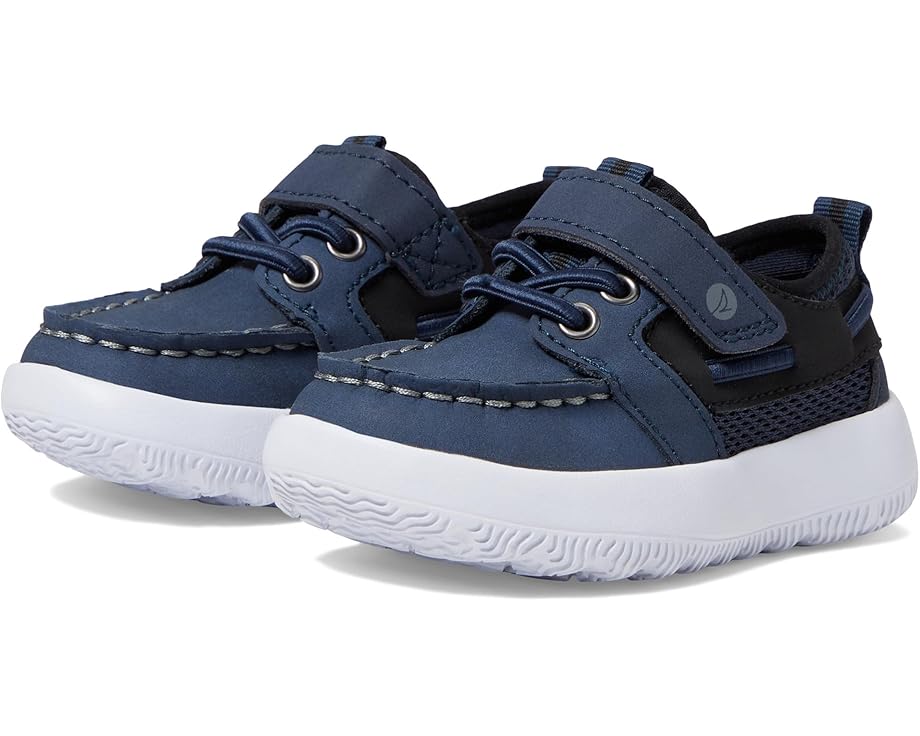 Sneakers - スペリー 紺色 ネイビー ジュニア キッズ 【 SPERRY KIDS BOWFIN / NAVY 】 ベビー マタニティ スニーカー