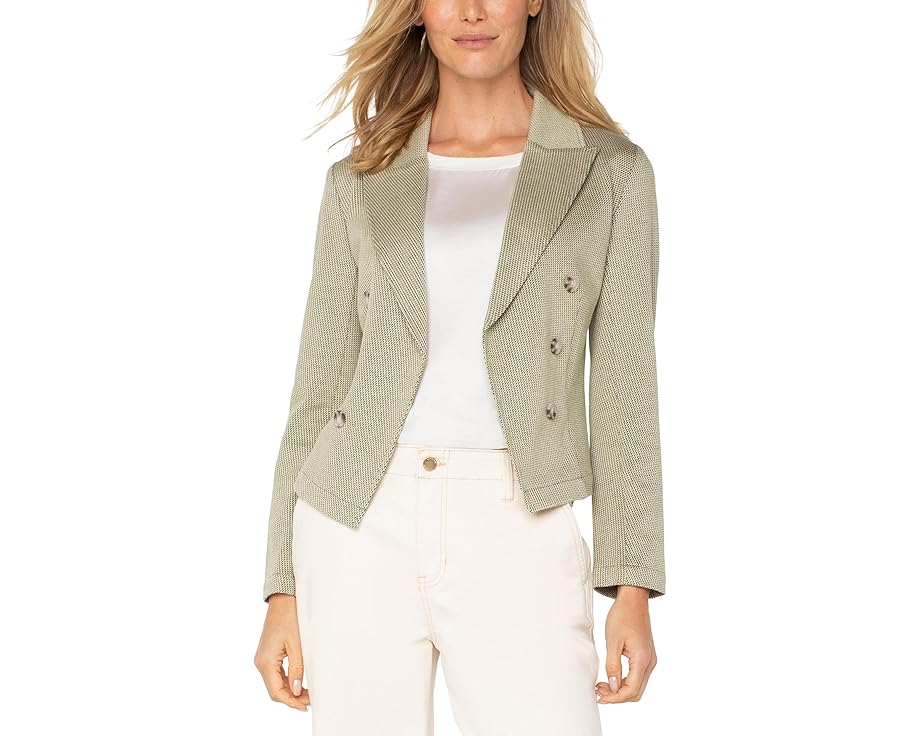 ˥㤨֥ǥ˥ ֥쥤 ꡼ 󥼥륹 ǥ  LIVERPOOL LOS ANGELES OPEN FRONT LOFTY DENIM BLAZER / ARTICHOKE CREAM ۡפβǤʤ30,900ߤˤʤޤ