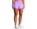 【★スーパーSALE★6/11午前2時迄】ブルックス ショーツ ハーフパンツ 3" レディース 【 BROOKS CHASER SHORTS / BRIGHT ORCHID 】 ブーツ