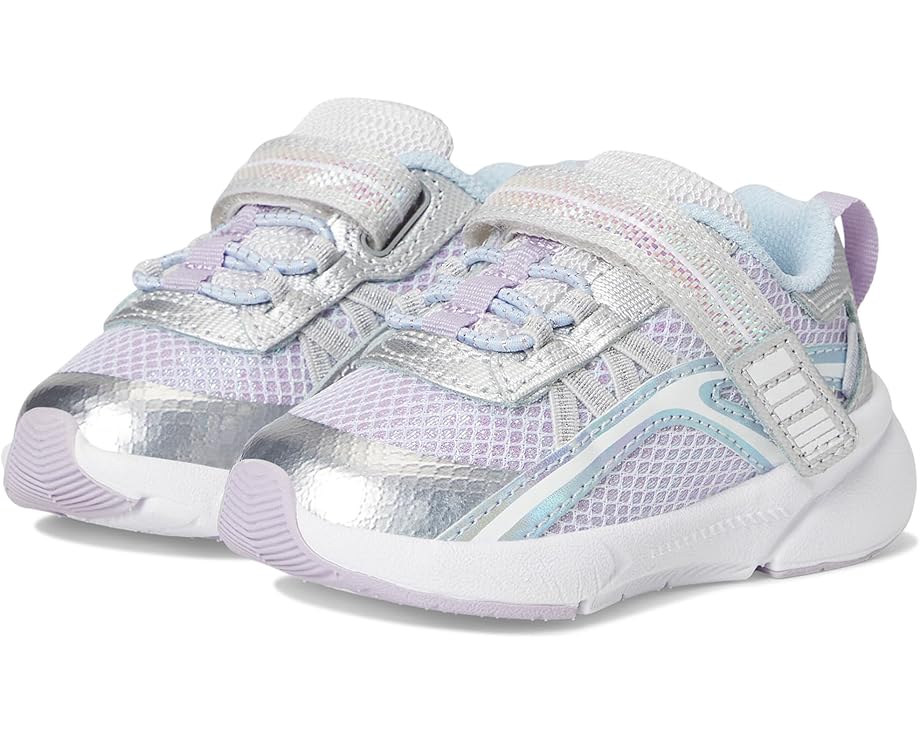 ストライドライト 銀色 シルバー 3.0 ジュニア キッズ 【 STRIDE RITE M2P JOURNEY / SILVER SPARKLE ..
