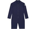 【★スーパーSALE★6/11午前2時迄】ソリッド & ジュニア キッズ 【 VILEBREQUIN KIDS SOLID SOFT GUPPY ONE PIECE RASHGUARD / BLEU MARINE 】 ベビー マタニティ 水着(4)