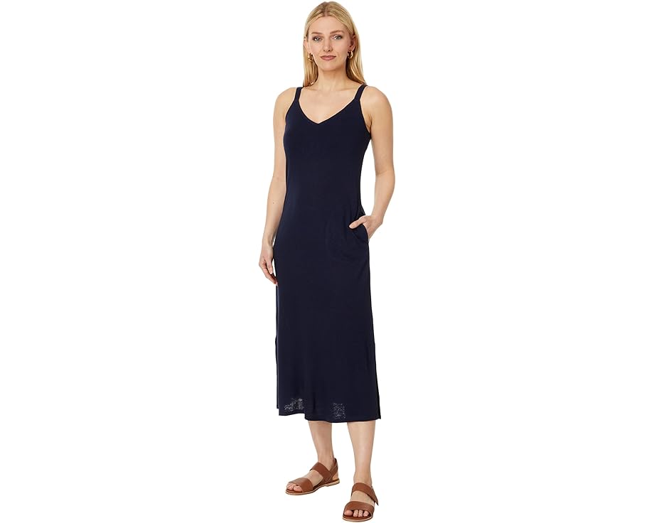 ニックプラスゾーイ Vネック タンクトップ ドレス 藍色 インディゴ NIC+ZOE レディース 【 V-NECK TANK..