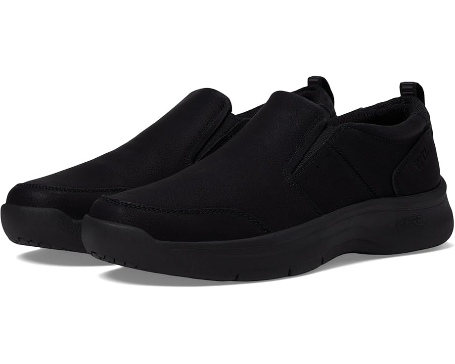 ナンブッシュ モカシン スリッポン ローファー スニーカー 黒色 ブラック メンズ 【 NUNN BUSH KORE ELEVATE MOCCASIN TOE SLIP-ON LIGHTWEIGHT LOAFER / BLACK 】
