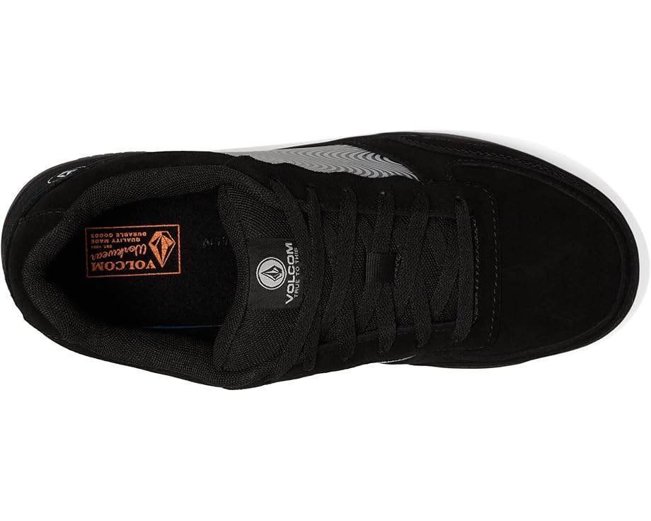 ボルコム ハイブリッド 黒色 ブラック 灰色 グレー スニーカー メンズ 【 VOLCOM HYBRID SD COMP TOE / BLACK TOWER GREY 】