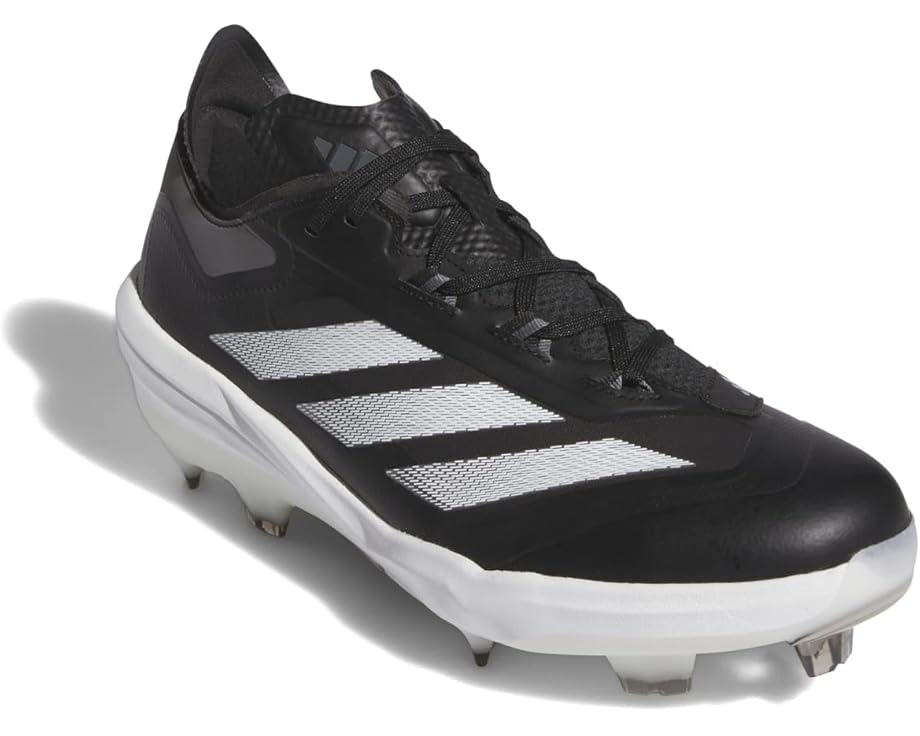 アディダス アディゼロ インパクト ベースボール クリーツ スパイク 黒色 ブラック 白色 ホワイト チーム 灰色 グレー スニーカー メンズ 【 ADIDAS ADIZERO IMPACT TPU BSB BASEBALL CLEATS / BLACK WHITE TEAM
