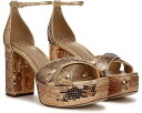 サムエデルマン ゴールド レディース 【 SAM EDELMAN JULLIAN 2 / AMBER GOLD SEQUIN 】 パンプス