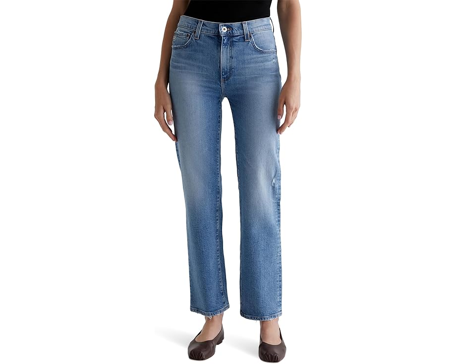 ジーンズ ミッド ライズ レディース 【 AG JEANS BRINLEY MID RISE STRAIGHT IN 18 YEARS OSLO / 18 YEARS OSLO 】 ブーツ