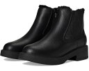 マリブ 黒色 ブラック レザー レディース 【 BLOWFISH MALIBU VERA COZY BOOTIES / BLACK TUMBLED FAUX LEATHER 】 ブーツ