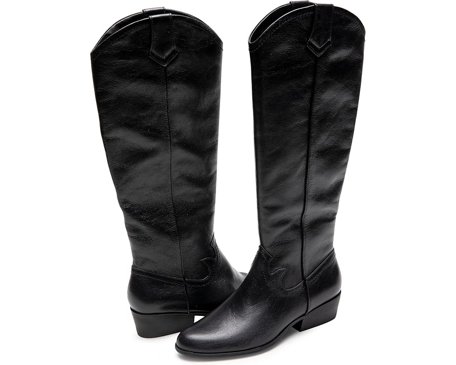 エアロソールズ 黒色 ブラック レザー レディース 【 AEROSOLES CADENCE / BLACK BURNISHED LEATHER 】..