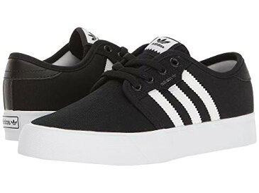 アディダススケートボーディング ADIDAS SKATEBOARDING 黒 ブラック 白 ホワイト 【 BLACK WHITE ADIDAS SKATEBOARDING SEELEY J LITTLE KID BIG 2 】 キッズ ベビー マタニティ