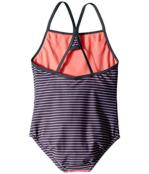 SPEEDO KIDS ダイヤモンド 【 SPEEDO KIDS DIAMOND GEO SPLICE ONEPIECE SWIMSUIT BIG CORAL 】 キッズ ベビー マタニティ