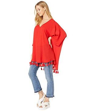 SHOW ME YOUR MUMU 【 SHOW ME YOUR MUMU SHOOK TASSEL TUNIC BONFIRE 】 レディースファッション 水着