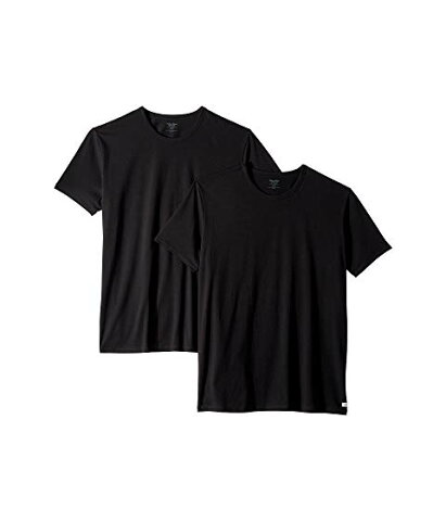 カルバンクラインアンダーウエア CALVIN KLEIN UNDERWEAR アンダーウェア 下着 スリーブ クルー 黒 ブラック 【 SLEEVE BLACK CALVIN KLEIN UNDERWEAR COTTON STRETCH SHORT CREW 】 メンズファッション トップス