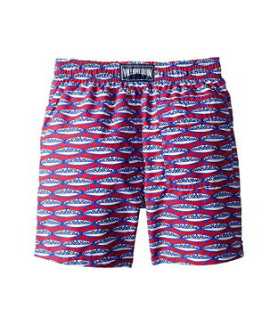 【★スーパーセール中★ 9/11深夜2時迄】VILEBREQUIN KIDS 紫 パープル 【 PURPLE VILEBREQUIN KIDS MARBELLA JIM PRINTED TRUNKS LITTLE BIG GROSEILLE 】 キッズ ベビー マタニティ