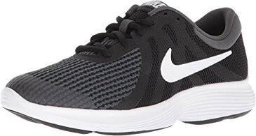 ナイキ キッズ NIKE KIDS 黒 ブラック 白 ホワイト 【 BLACK WHITE NIKE KIDS REVOLUTION 4 WIDE BIG KID ANTHRACITE 】 キッズ ベビー マタニティ