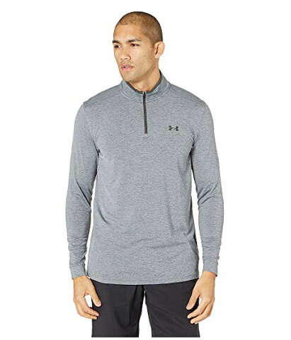 UNDER ARMOUR GOLF 2.0 【 PLAYOFF 1 4 ZIP PITCH GRAY JET 】 メンズファッション トップス 送料無料