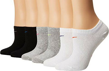 ナイキ NIKE パフォーマンス トレーニング ソックス 靴下 【 NIKE PERFORMANCE LIGHTWEIGHT NO SHOW TRAINING SOCKS 6PAIR PACK MULTICOLOR 2 】 インナー 下着 ナイトウエア レディース 下 レッグ