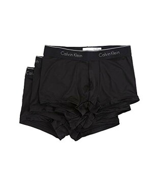 カルバンクラインアンダーウエア CALVIN KLEIN UNDERWEAR ミクロ ライズ 【 MICRO STRETCH 3PACK LOW RISE TRUNK BLACK 】 インナー 下着 ナイトウエア メンズ 送料無料