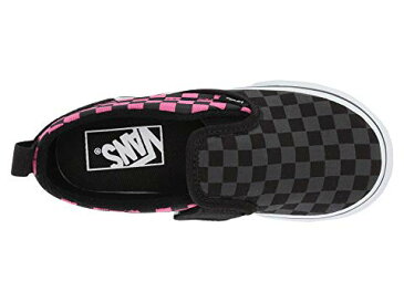 バンズ キッズ VANS KIDS スリッポン 【 SLIPON V INFANT TODDLER CHECKERBOARD CARMINE ROSE BLACK 】 ベビー マタニティ ベビー服 ファッション 送料無料